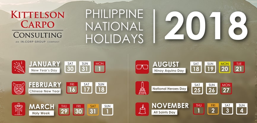 Philippine National Holidays 2018-min