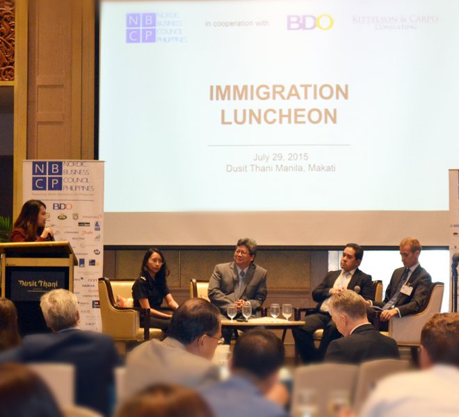 Immigration Luncheon with the Bureau of Immigration