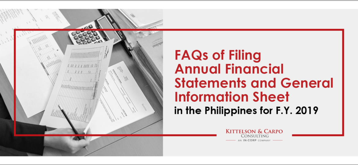 FAQs of Filing Annual Financial Statements and General Information Sheet