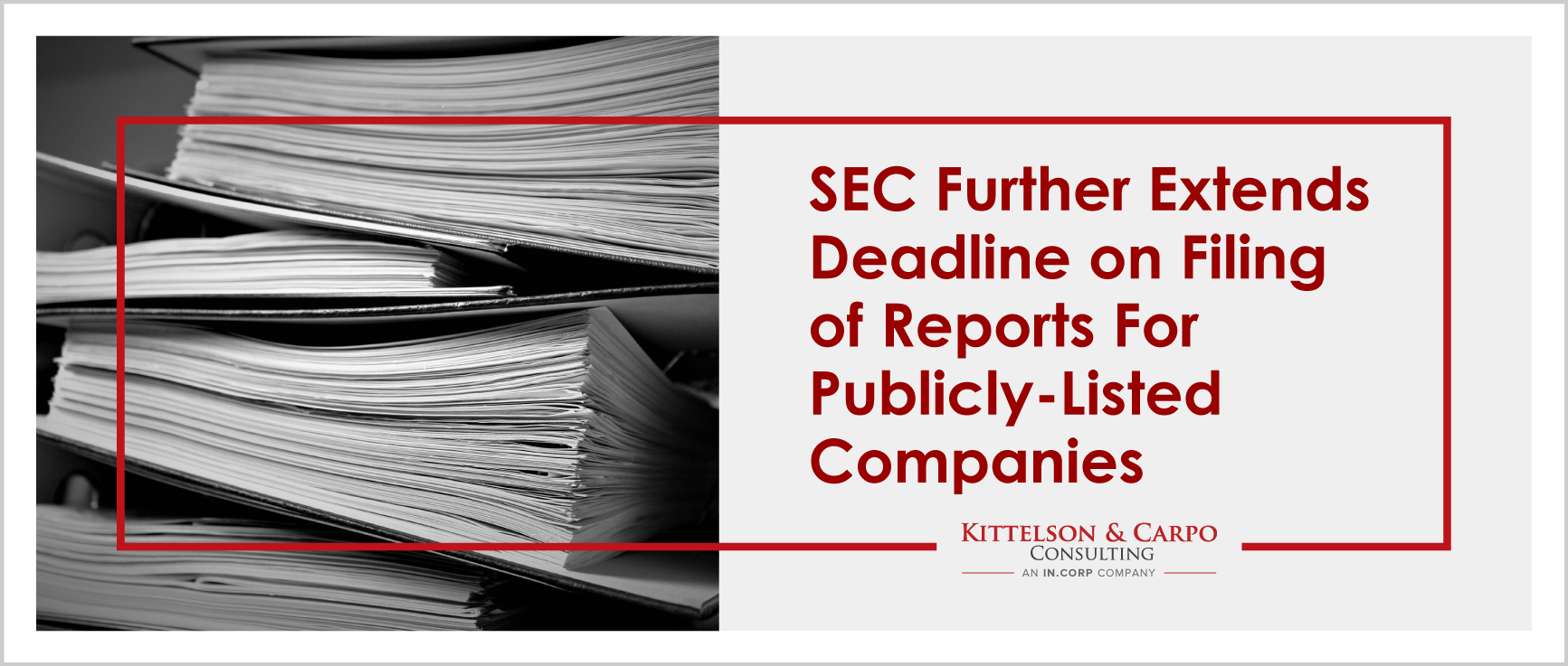 SEC Extends Deadline on Filing of Reports For PubliclyListed Companies