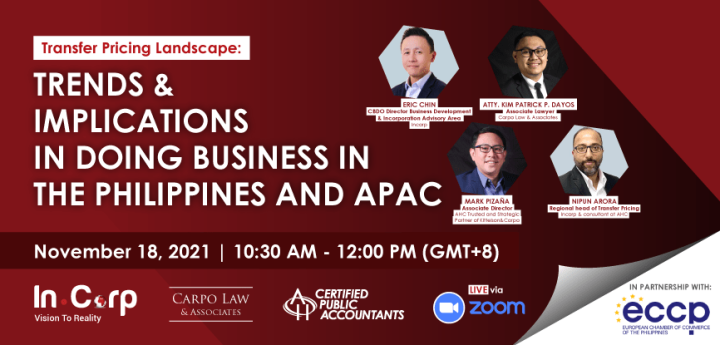 WEBINAR: Transfer Pricing Landscape Trends in the Philippines
