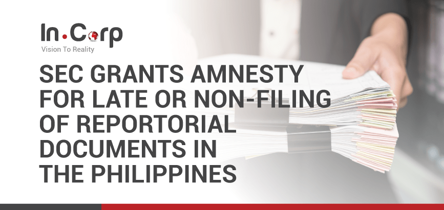 SEC Grants Amnesty for Late or Non-Filing of Reports